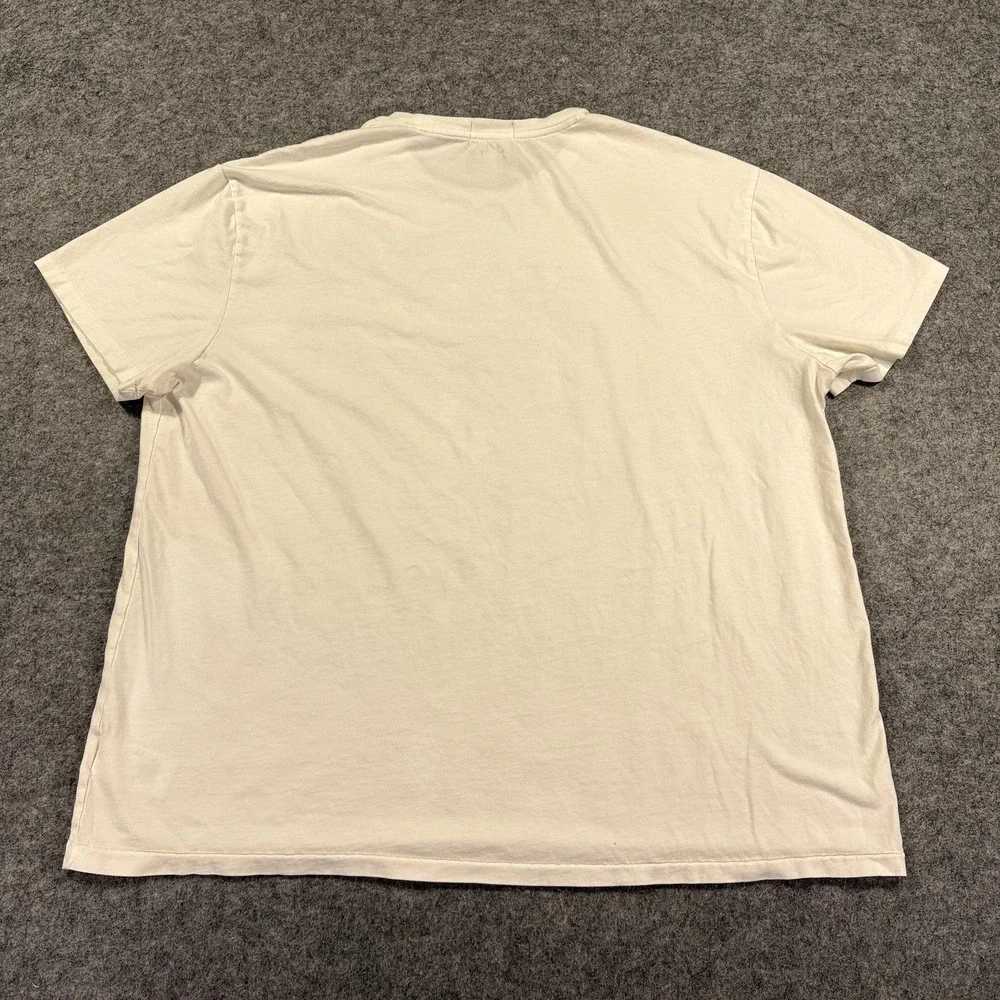 Polo Ralph Lauren Shirt Mens XL White USA Flag Logo Graphic‎ Patriotic Tee July
